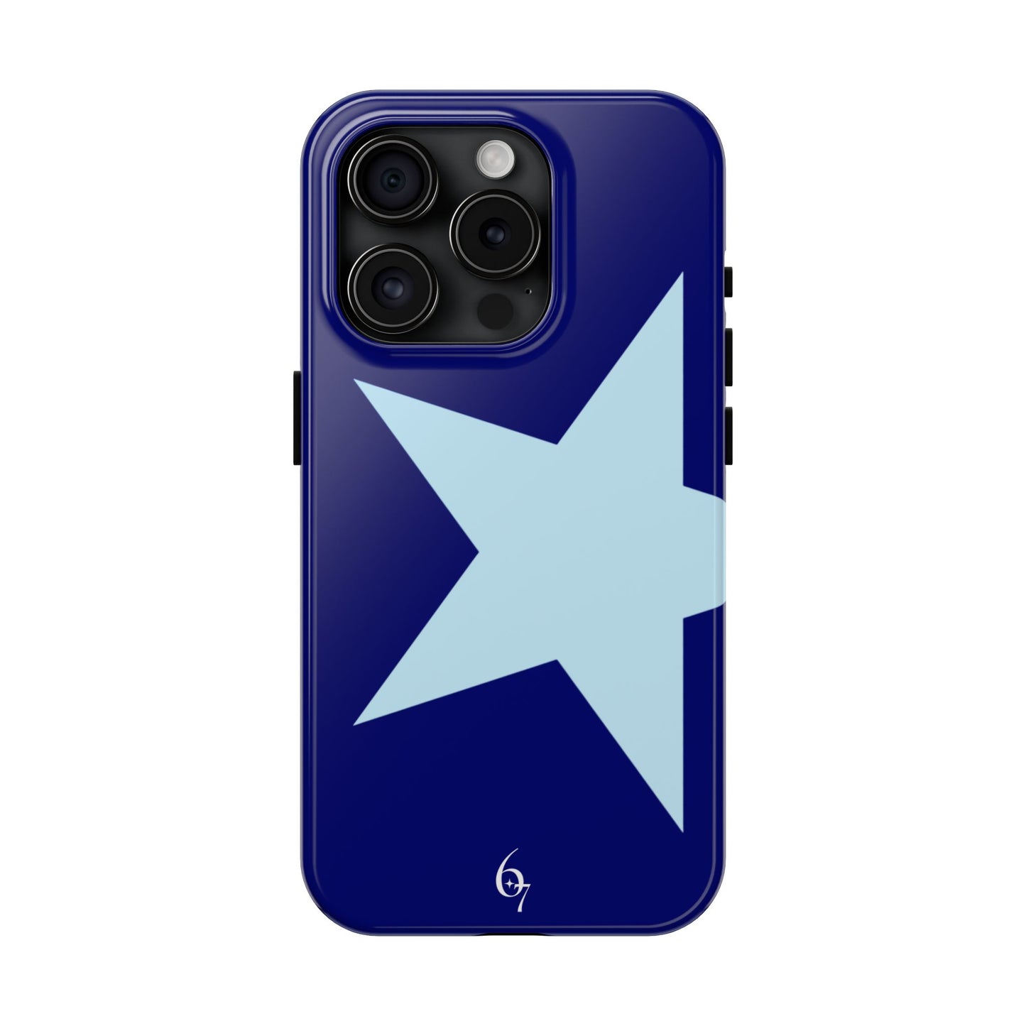 Blue Star Girl Aesthetic Unique Fashionable Phone Case