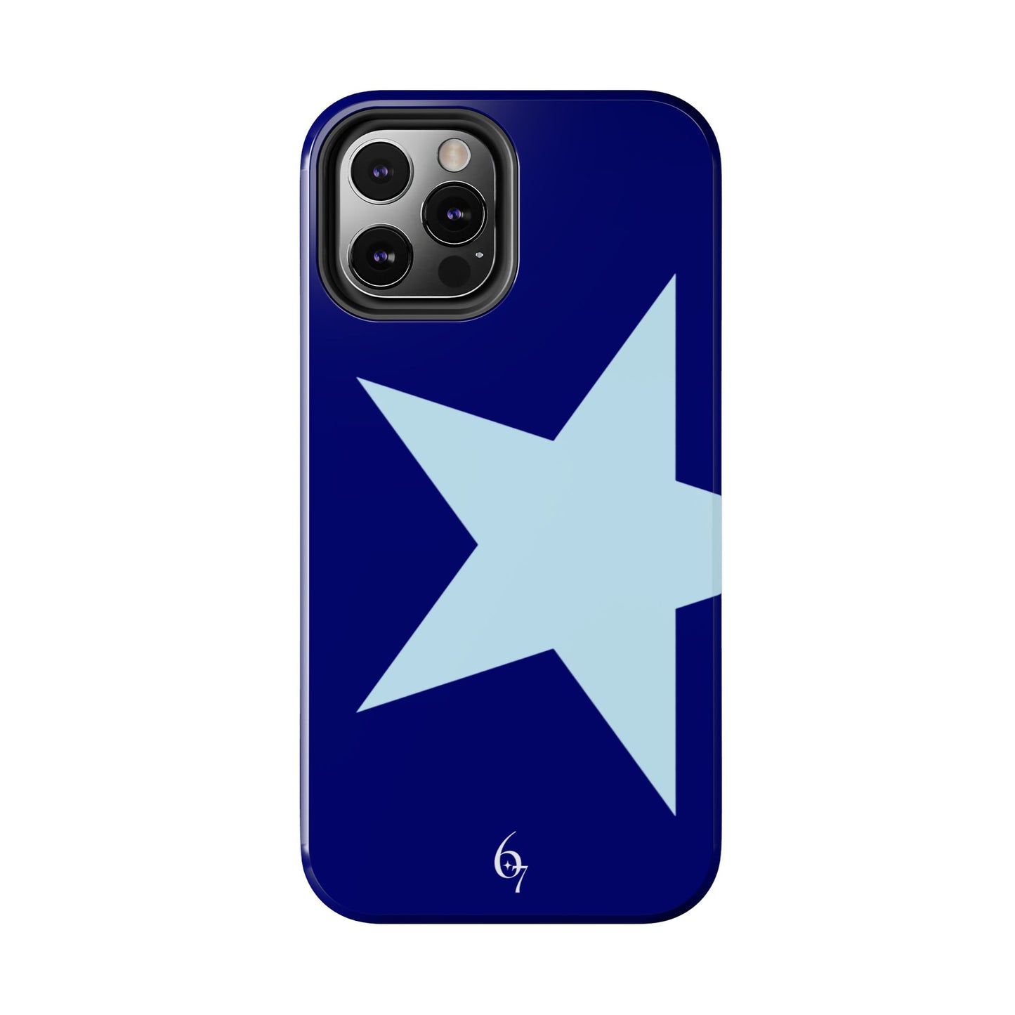 Blue Star Girl Aesthetic Unique Fashionable Phone Case