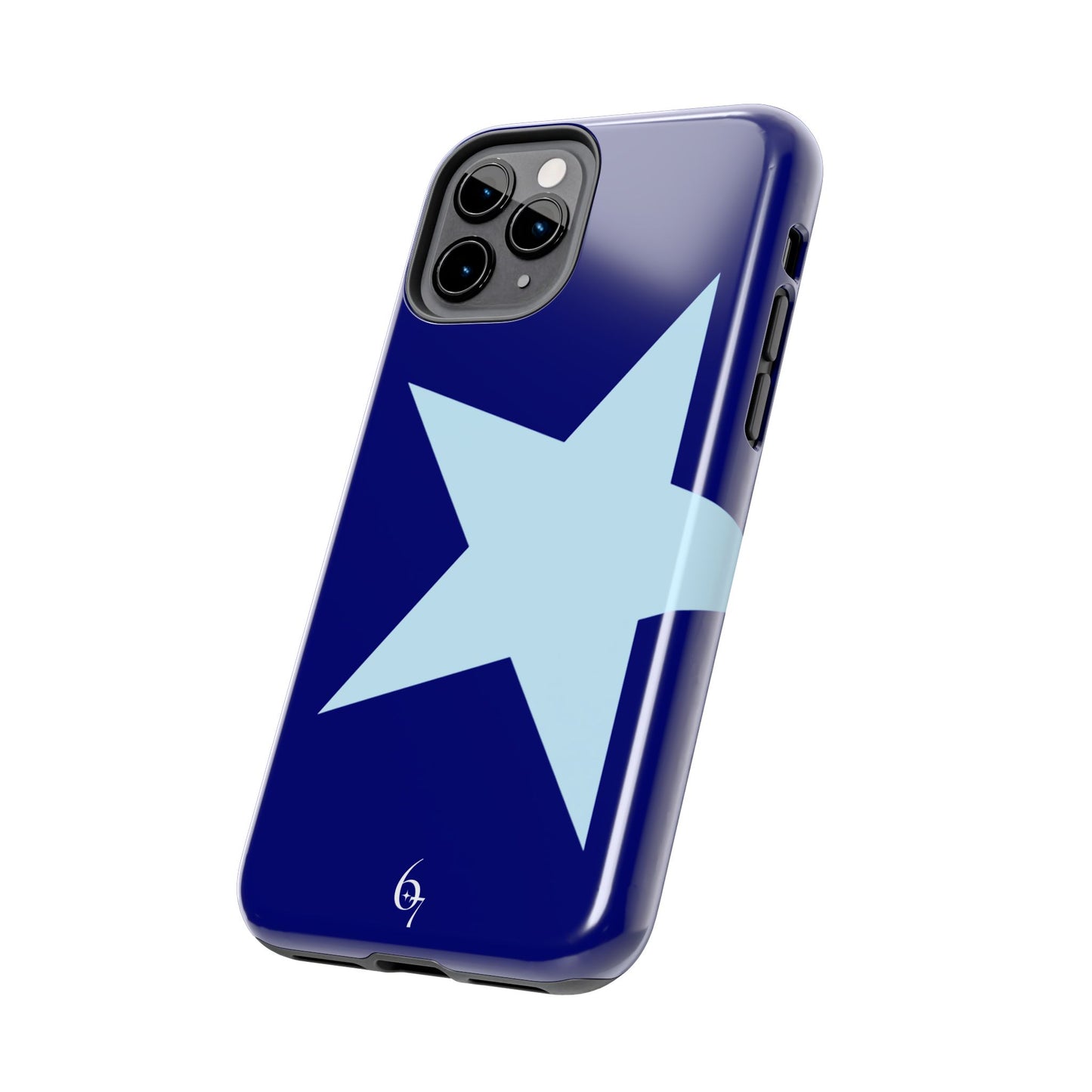 Blue Star Girl Aesthetic Unique Fashionable Phone Case