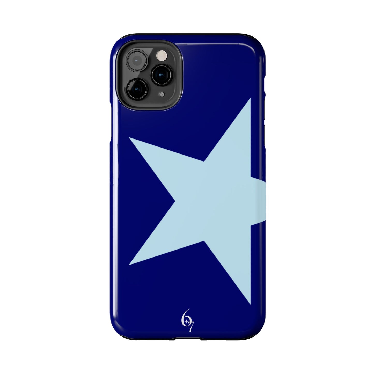 Blue Star Girl Aesthetic Unique Fashionable Phone Case