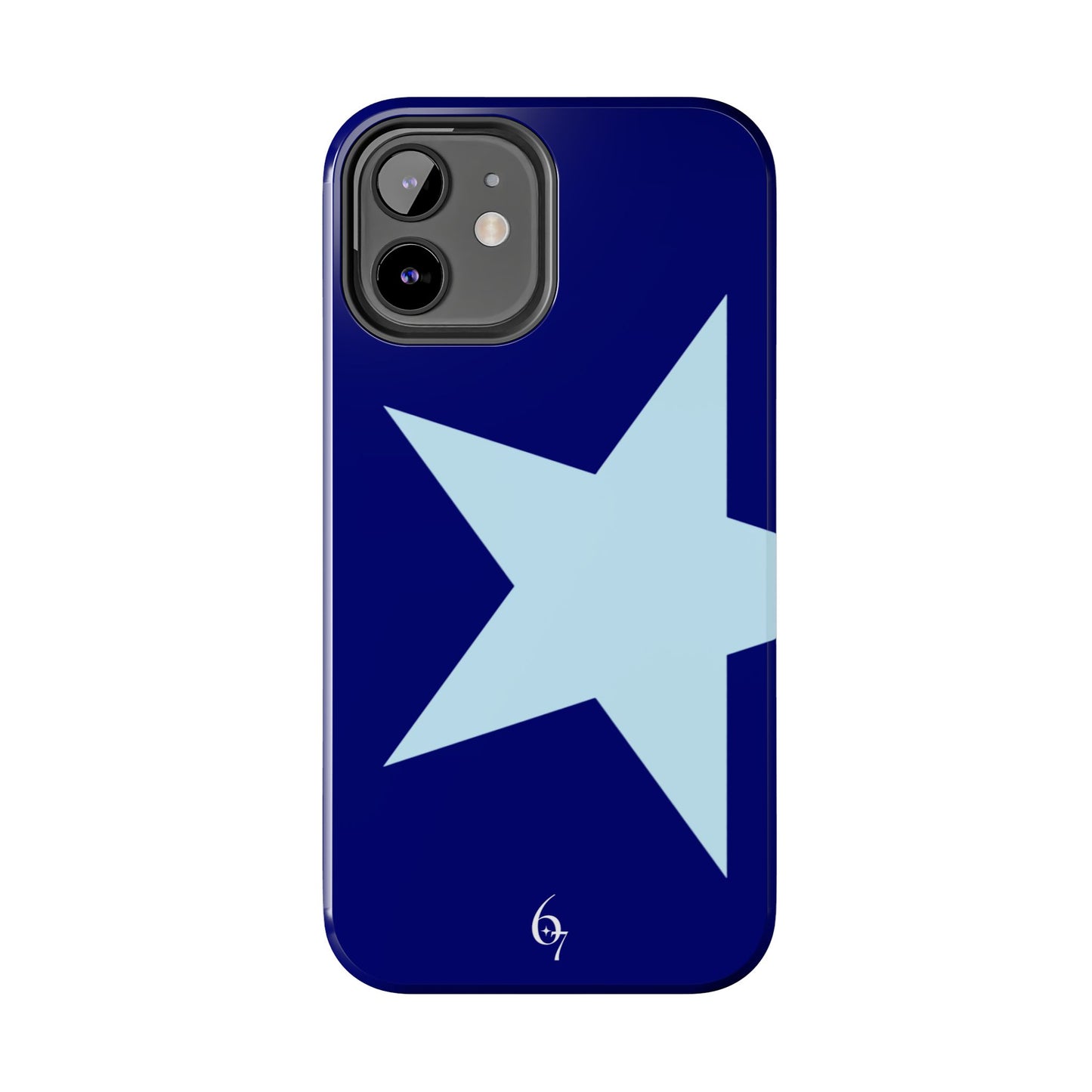 Blue Star Girl Aesthetic Unique Fashionable Phone Case