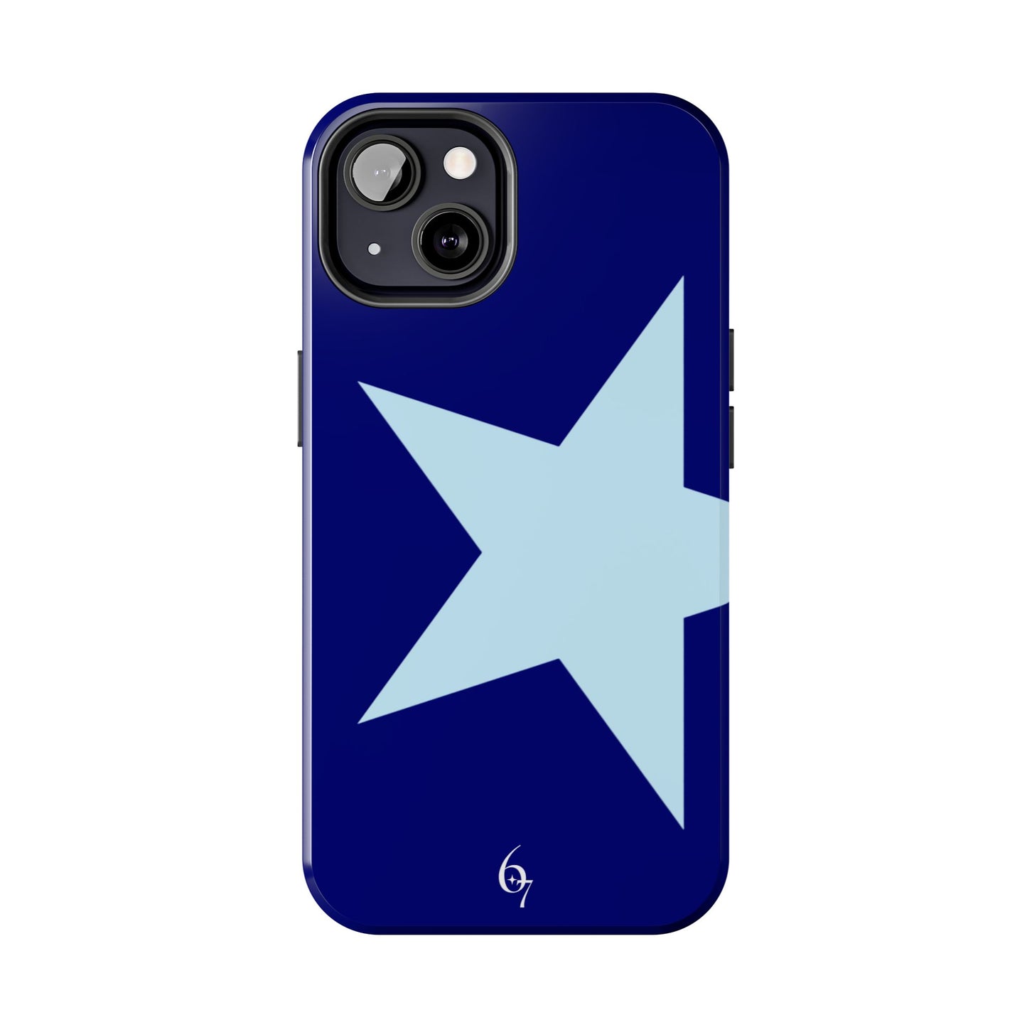 Blue Star Girl Aesthetic Unique Fashionable Phone Case