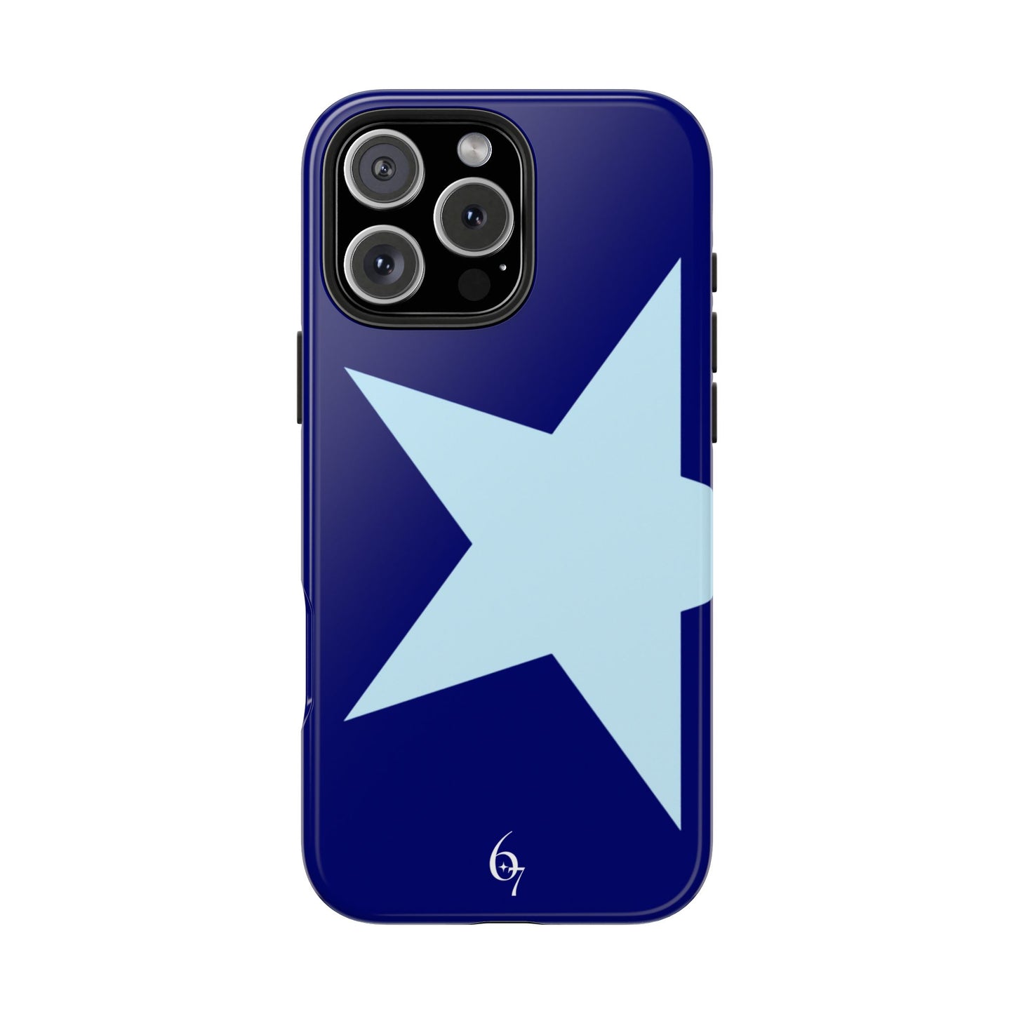 Blue Star Girl Aesthetic Unique Fashionable Phone Case