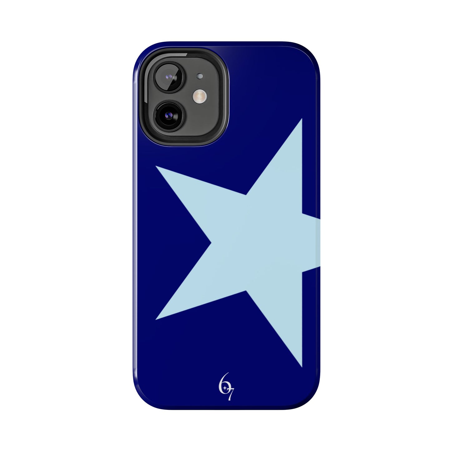 Blue Star Girl Aesthetic Unique Fashionable Phone Case