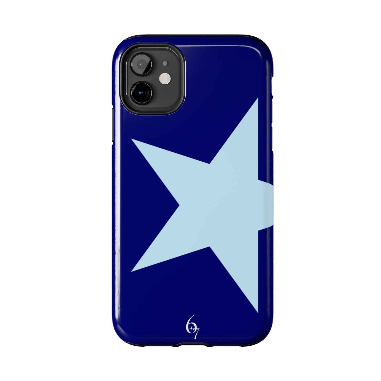 Blue Star Girl Aesthetic Unique Fashionable Phone Case