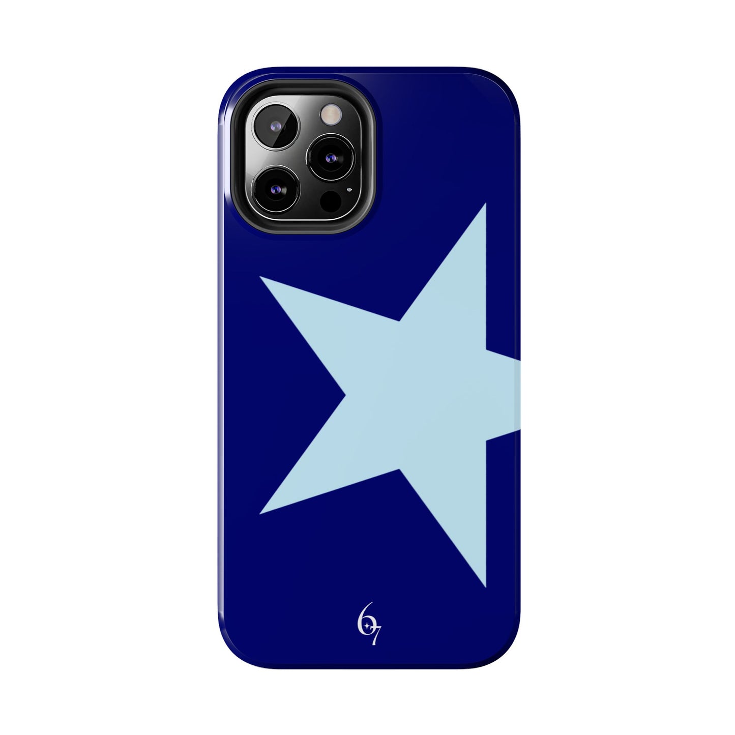 Blue Star Girl Aesthetic Unique Fashionable Phone Case