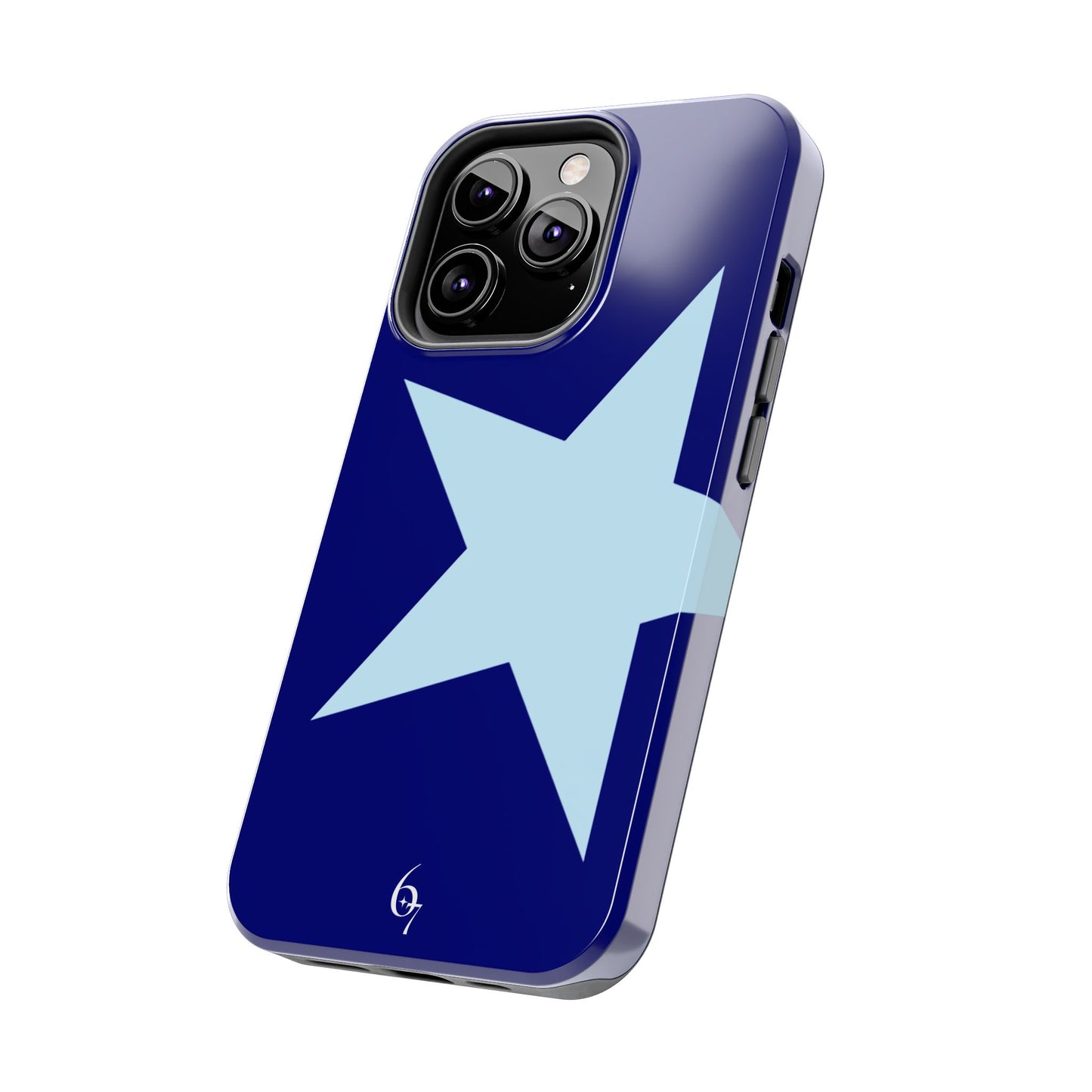 Blue Star Girl Aesthetic Unique Fashionable Phone Case
