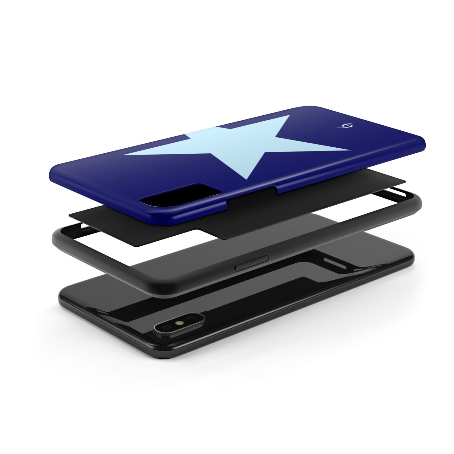 Blue Star Girl Aesthetic Unique Fashionable Phone Case