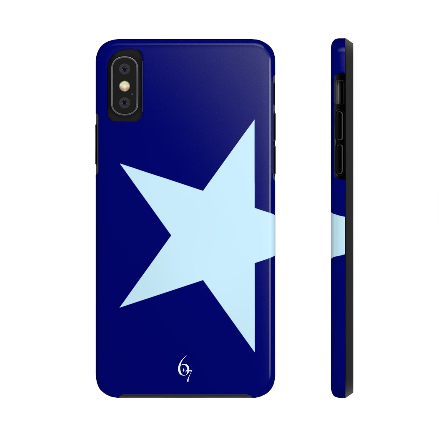Blue Star Girl Aesthetic Unique Fashionable Phone Case