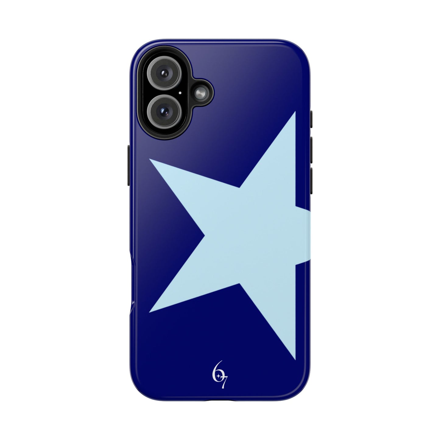 Blue Star Girl Aesthetic Unique Fashionable Phone Case