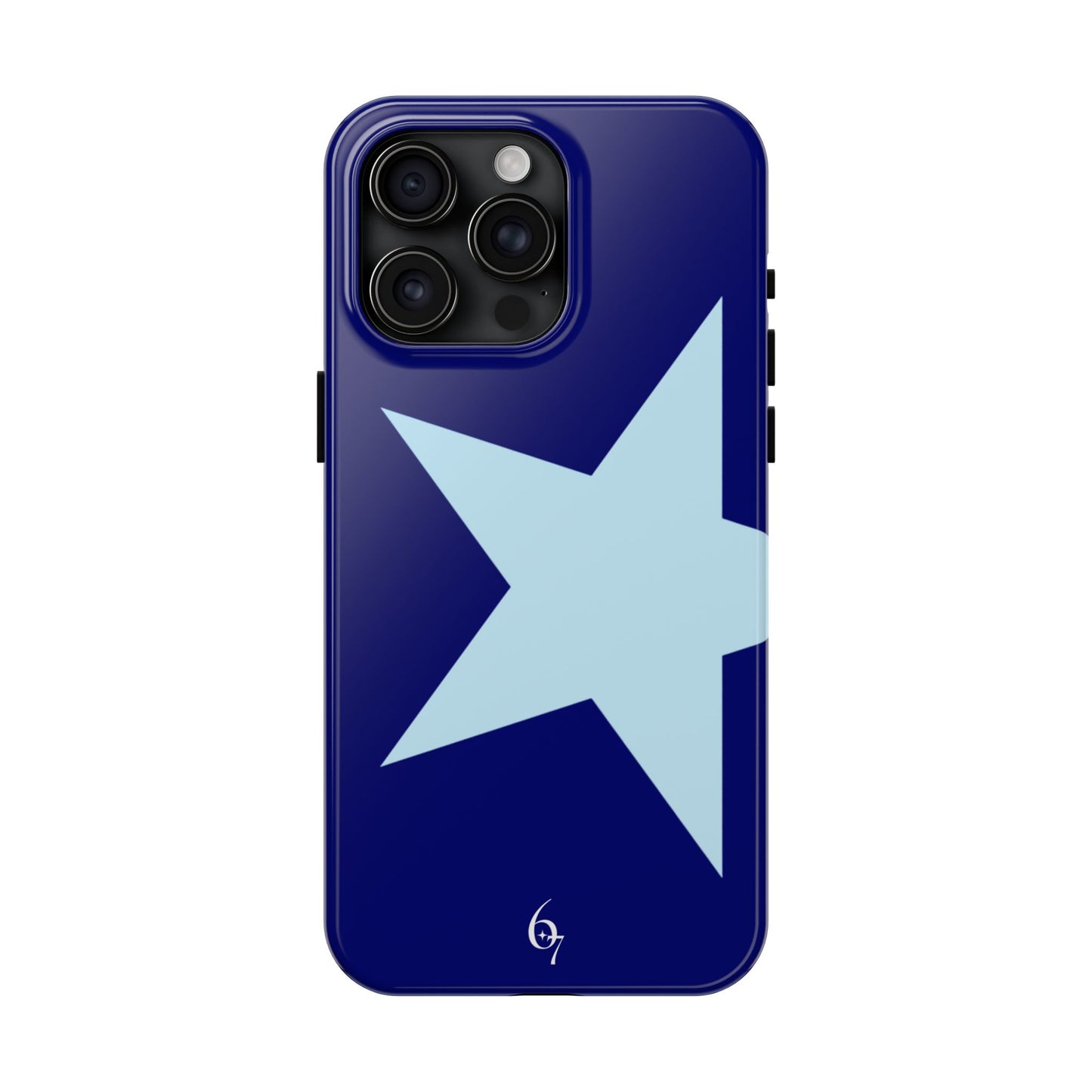 Blue Star Girl Aesthetic Unique Fashionable Phone Case
