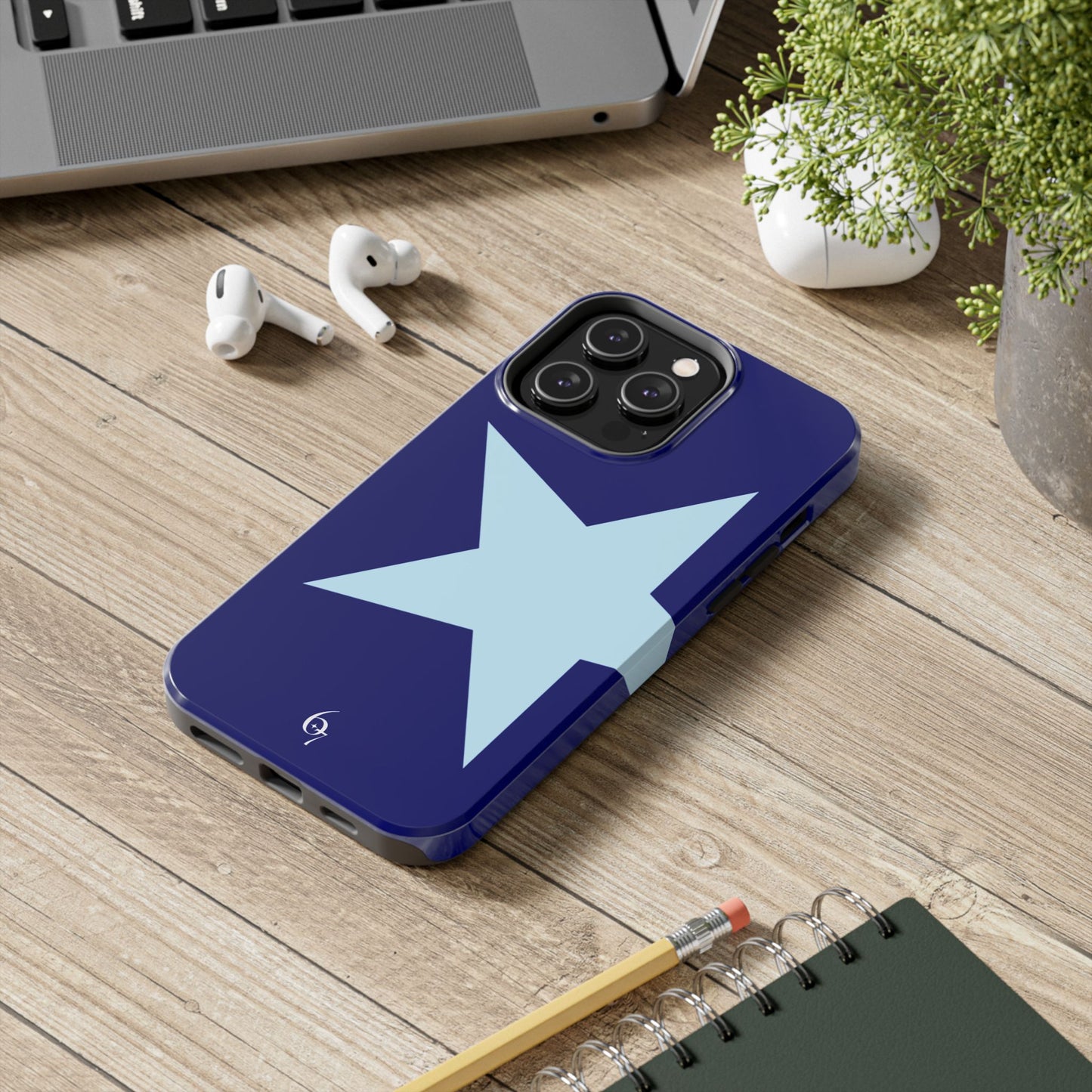 Blue Star Girl Aesthetic Unique Fashionable Phone Case