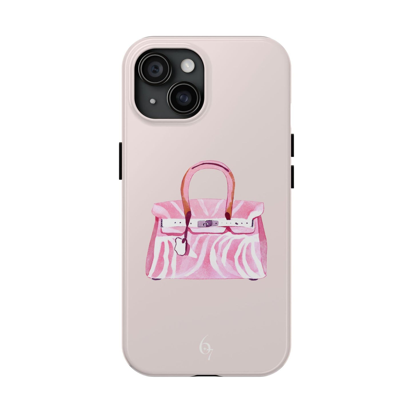 Pretty in Pink Birkin Mommy Aesthetic Fashion Protective Coquette Phone Case