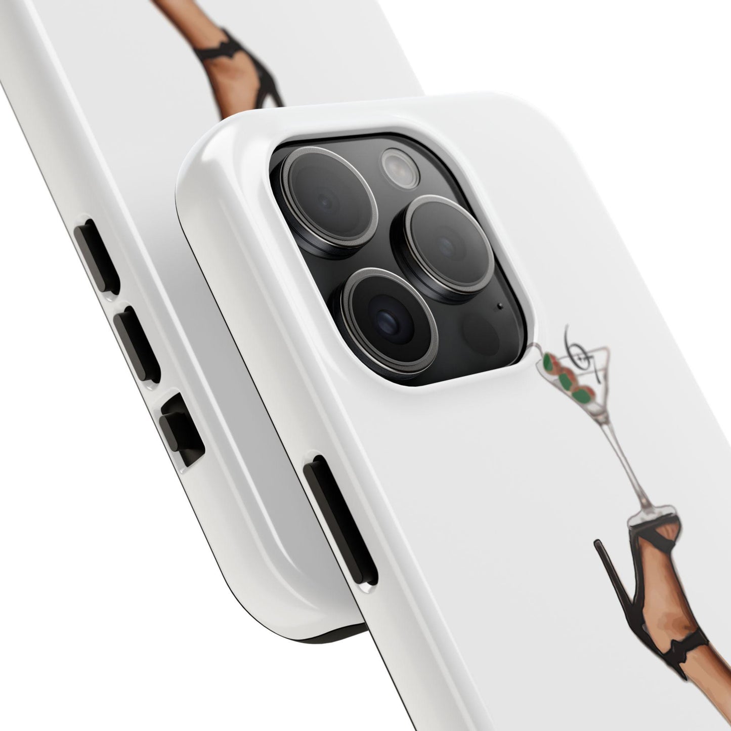 Red Bottom Martini Girl Aesthetic Fashion Phone Case