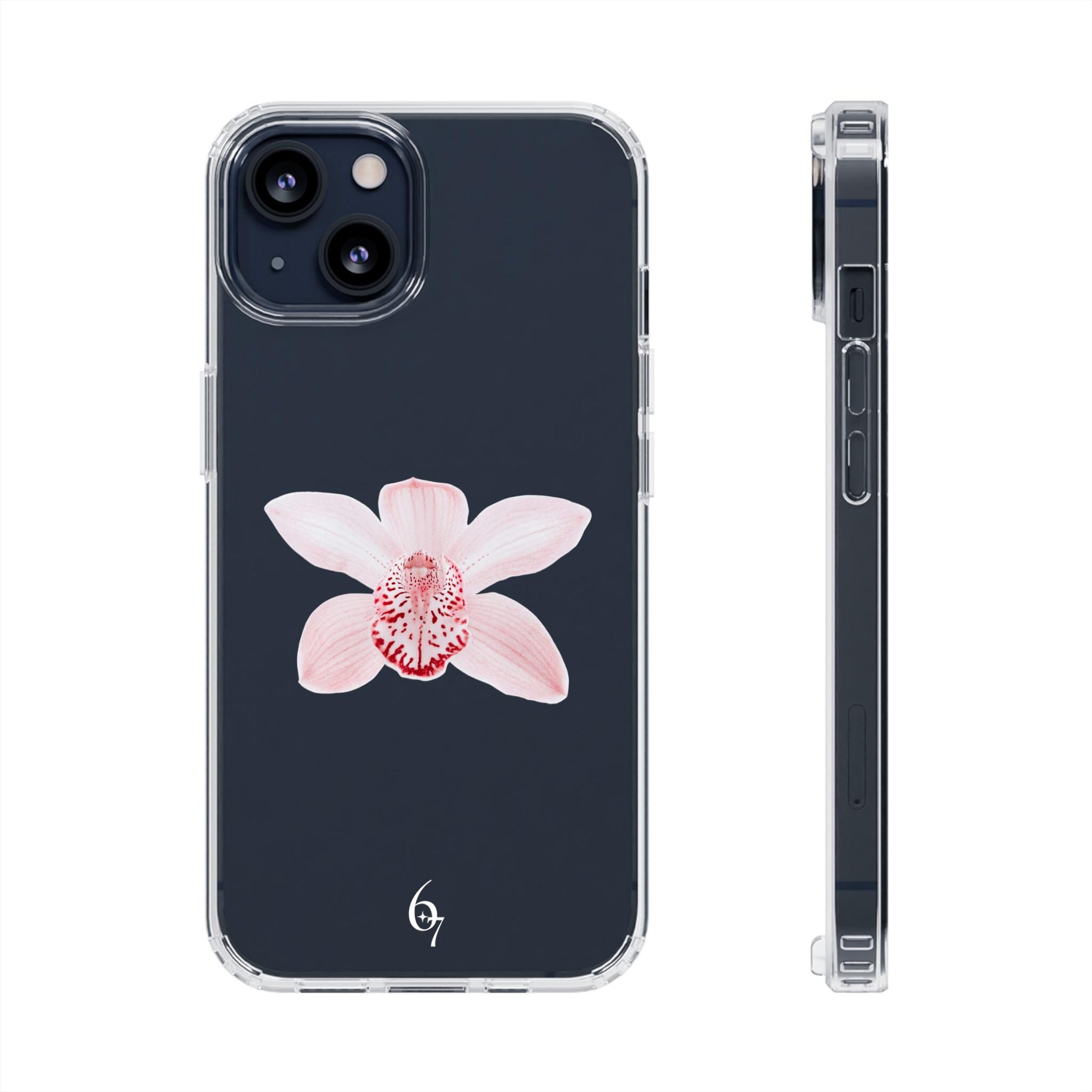 Flower Girl Protective Clear Aesthetic Phone Case