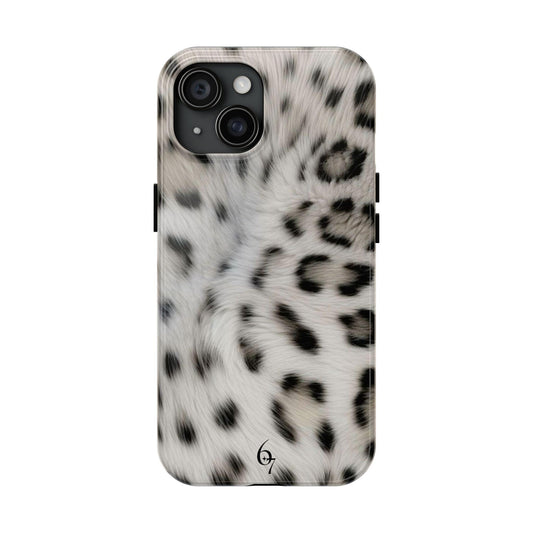 Snow Leopard Luxury Aesthetic Phone Case