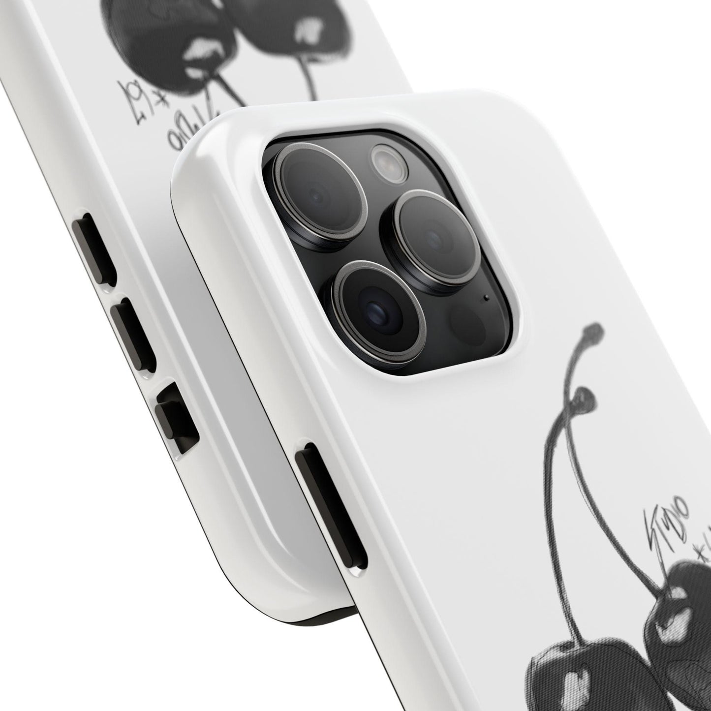 Cherry Print Luxury Aesthetic Phone Case