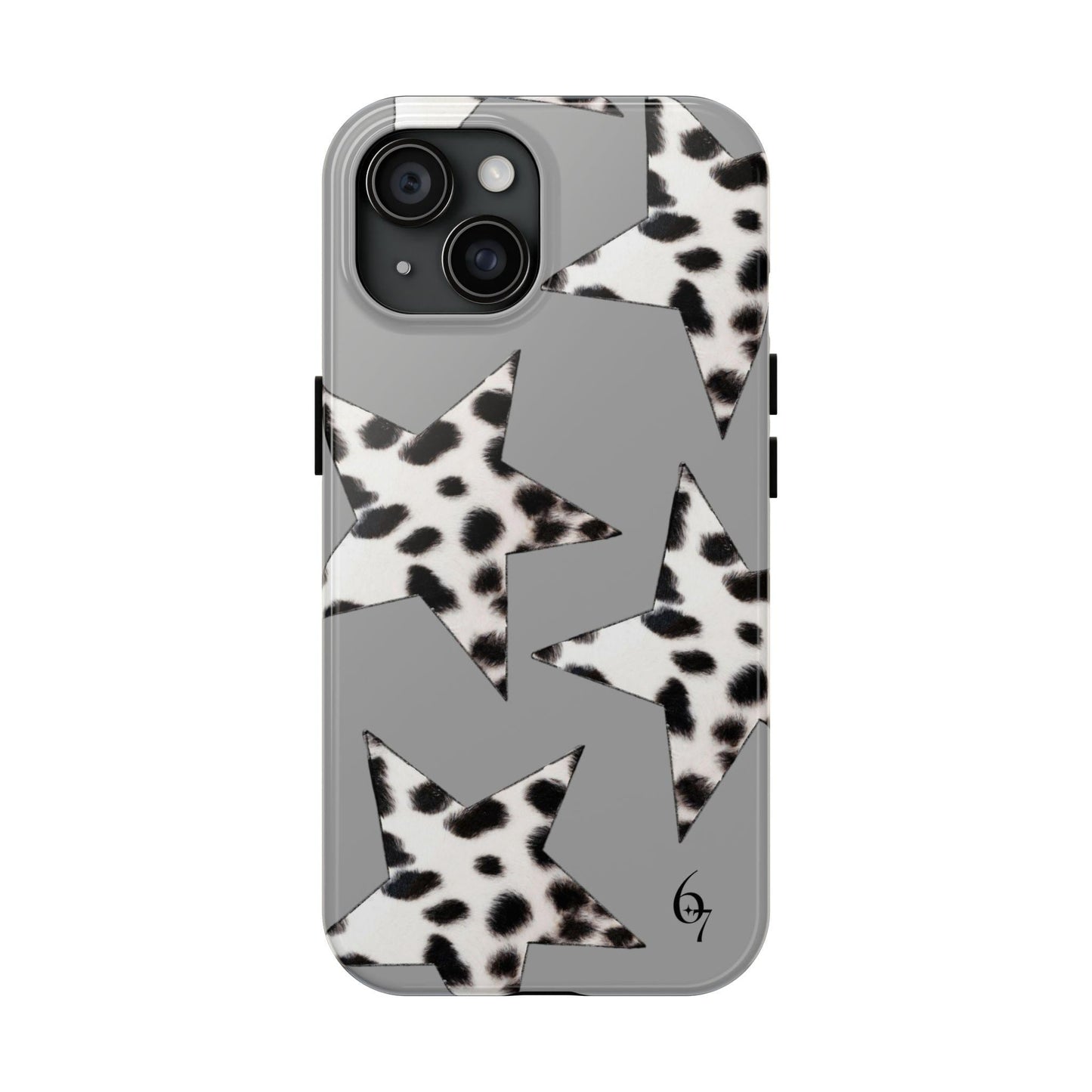 Snow Leopard Star Girl Aesthetic Phone Case