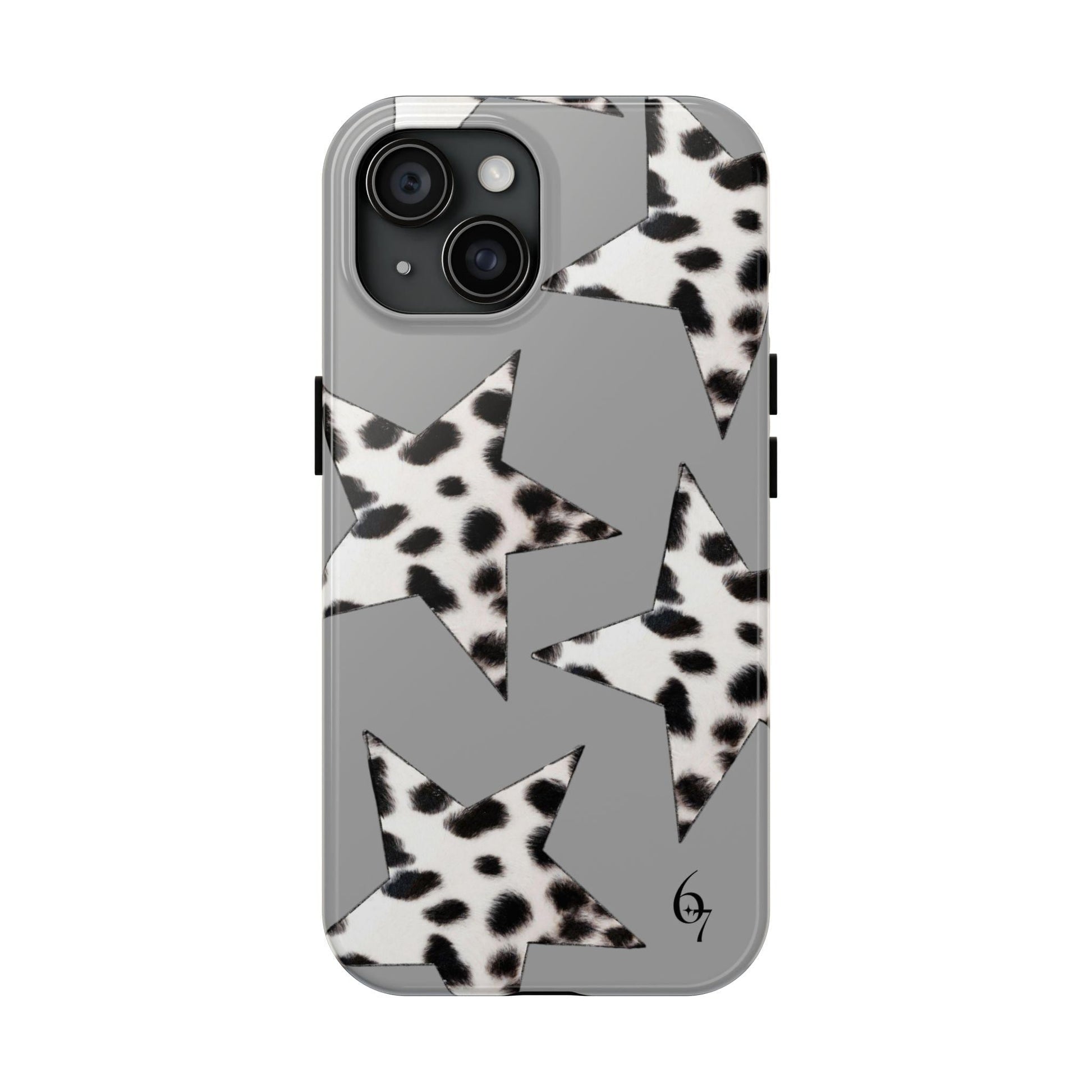 Snow Leopard Star Girl Aesthetic Phone Case