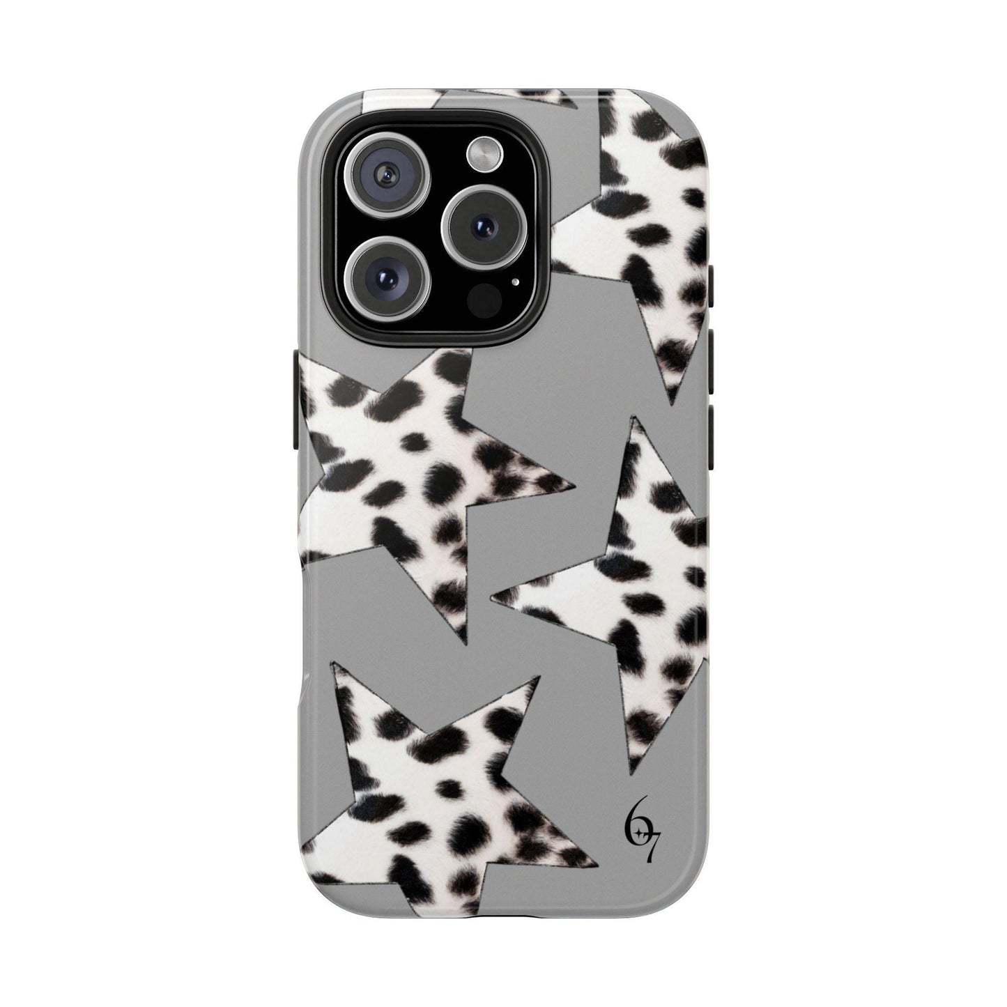 Snow Leopard Star Girl Aesthetic Phone Case