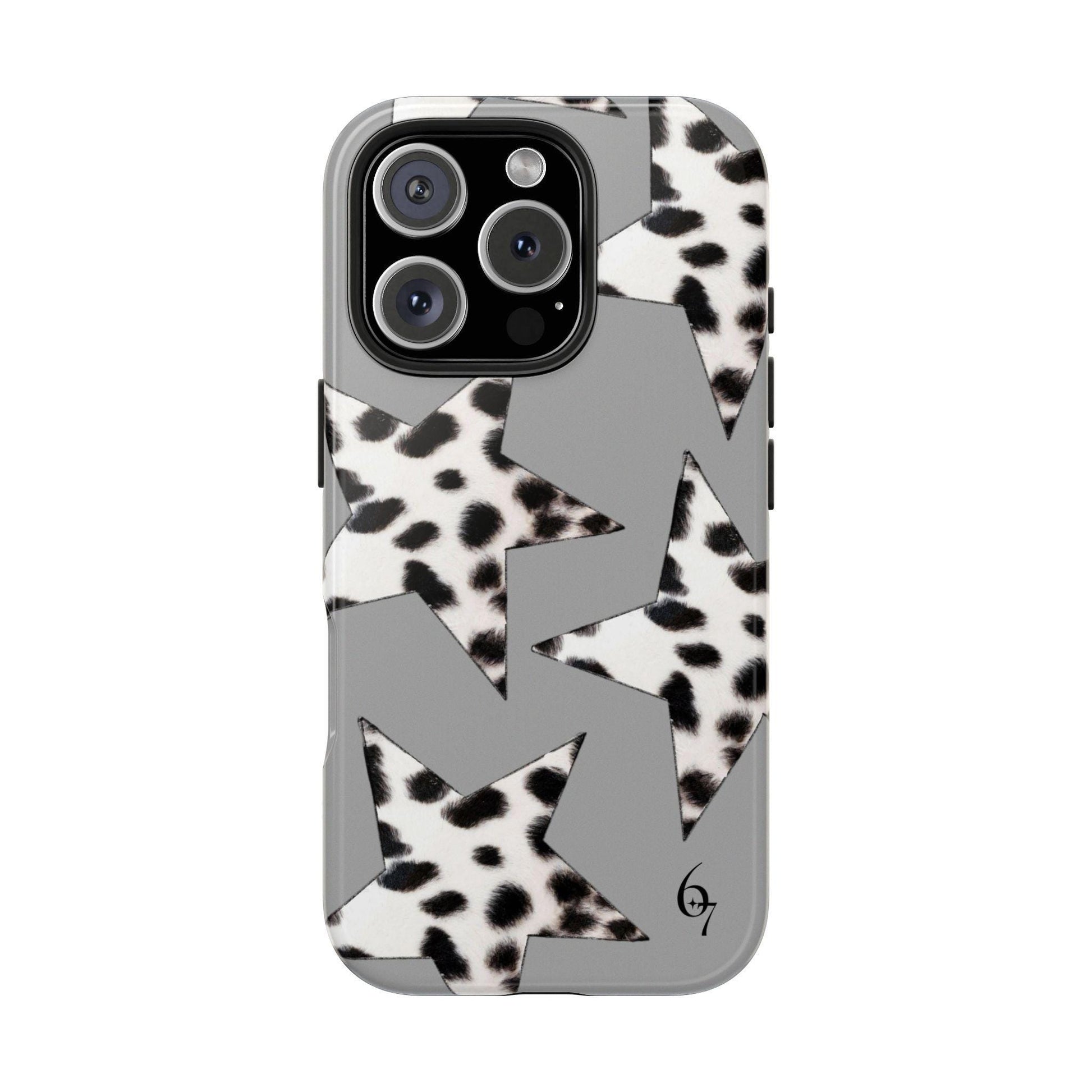 Snow Leopard Star Girl Aesthetic Phone Case