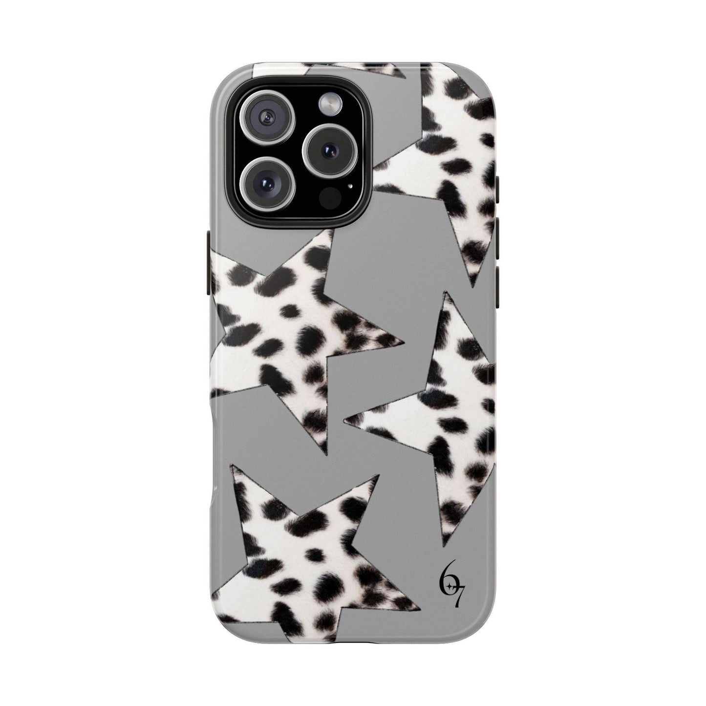 Snow Leopard Star Girl Aesthetic Phone Case