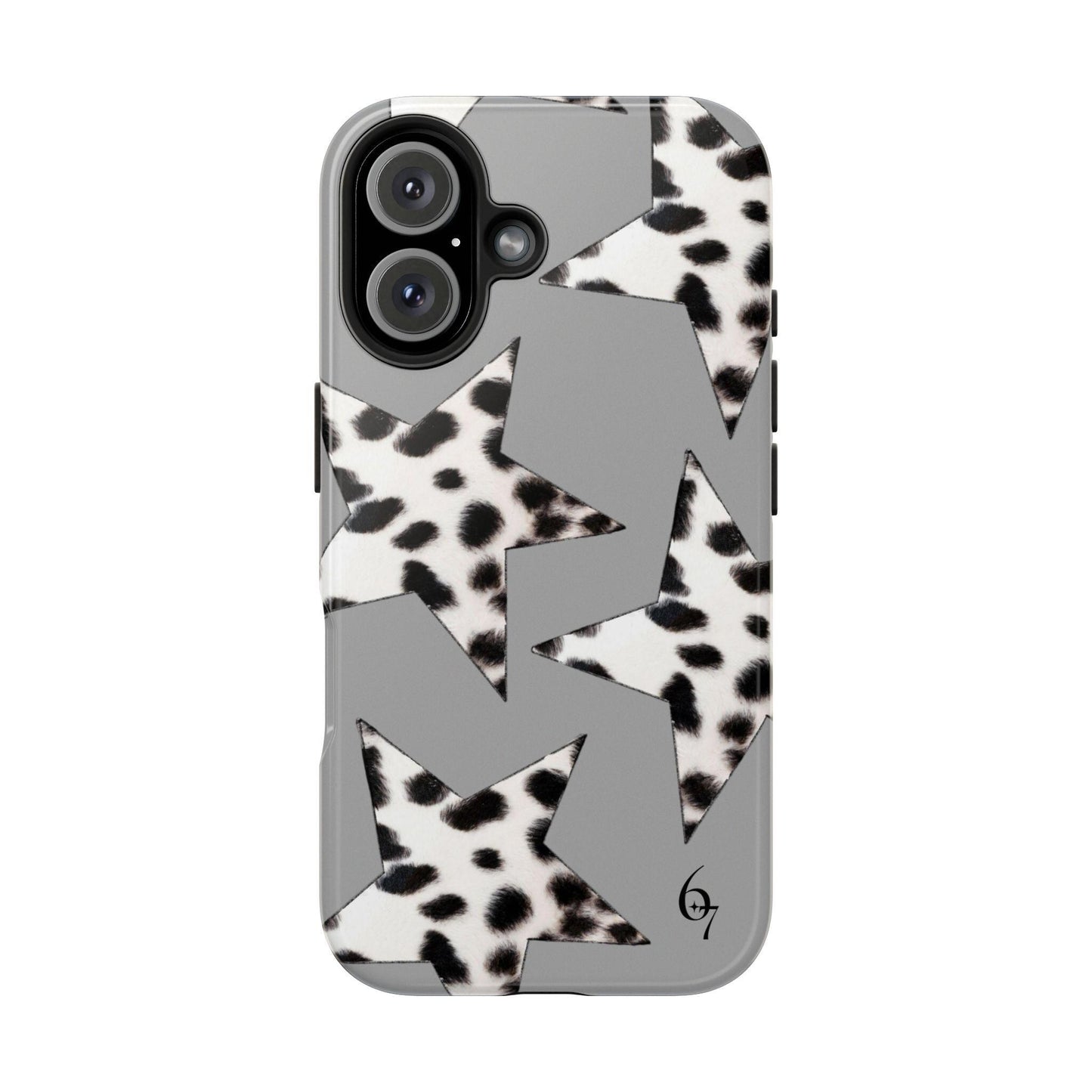 Snow Leopard Star Girl Aesthetic Phone Case