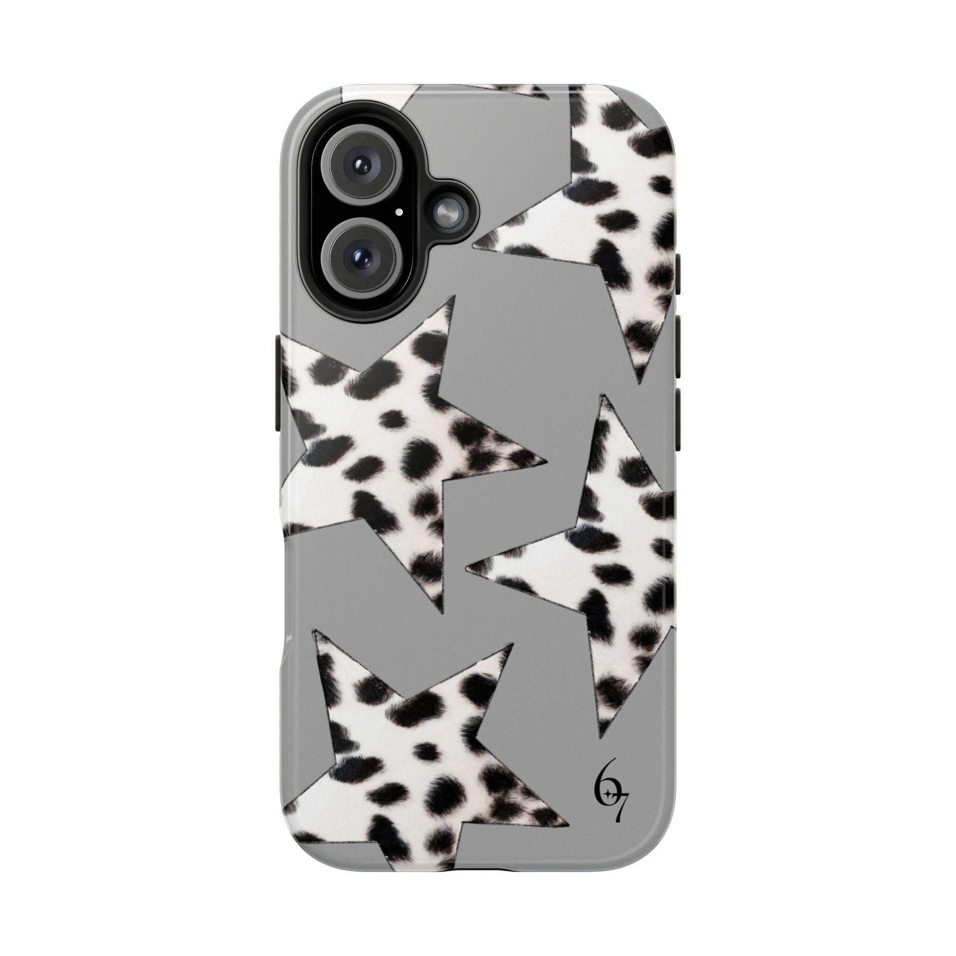 Snow Leopard Star Girl Aesthetic Phone Case
