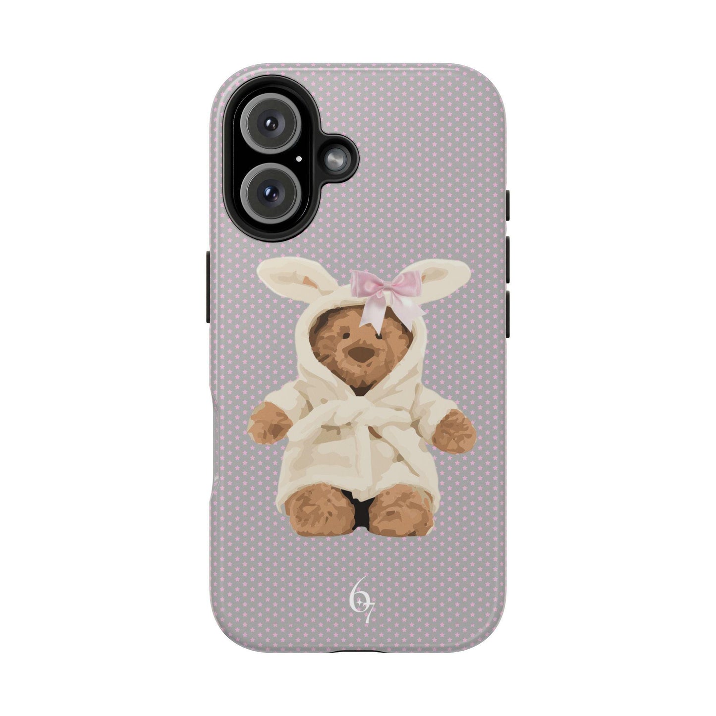 Clean Girl Bear Cute Aesthetic Phone Case