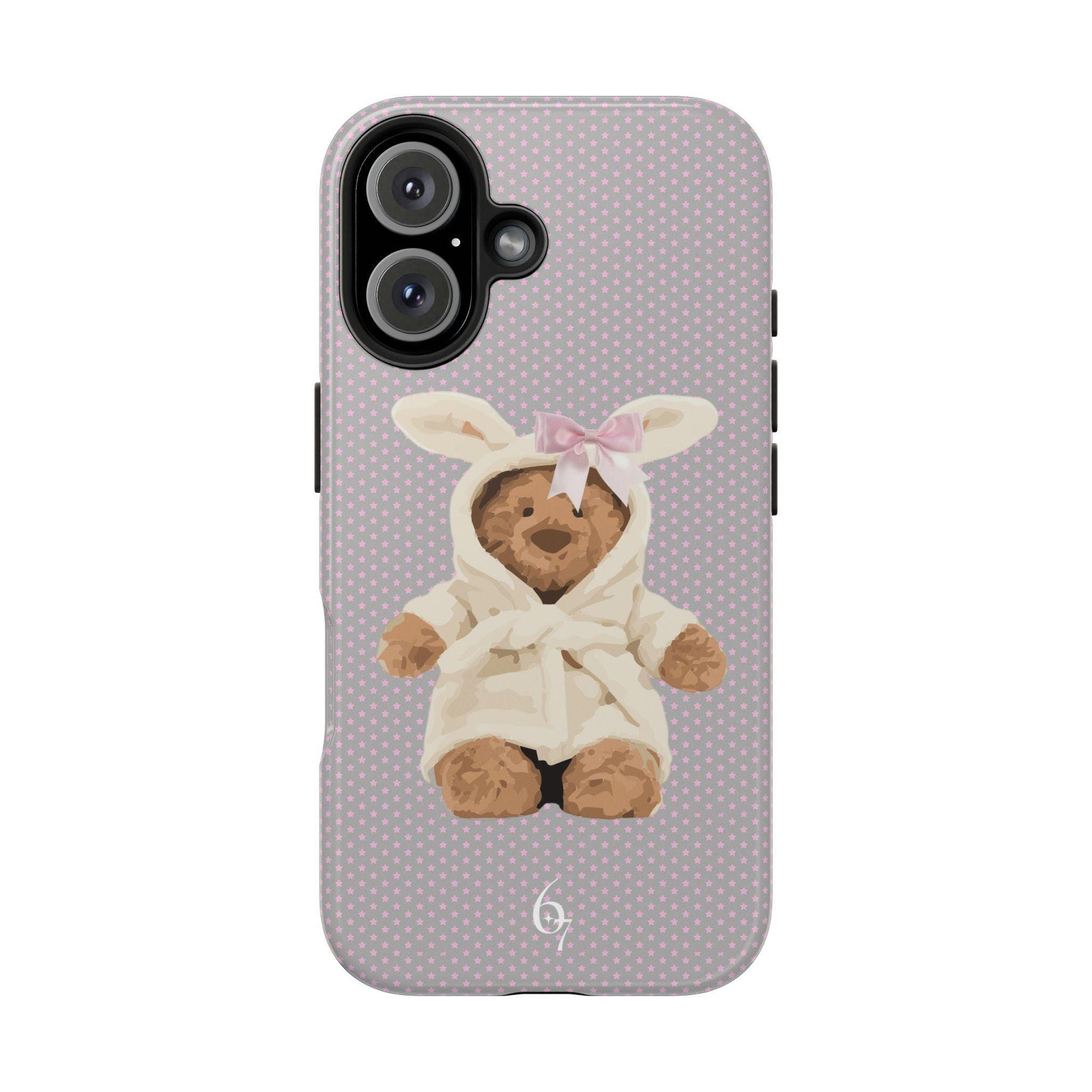 Clean Girl Bear Cute Aesthetic Phone Case