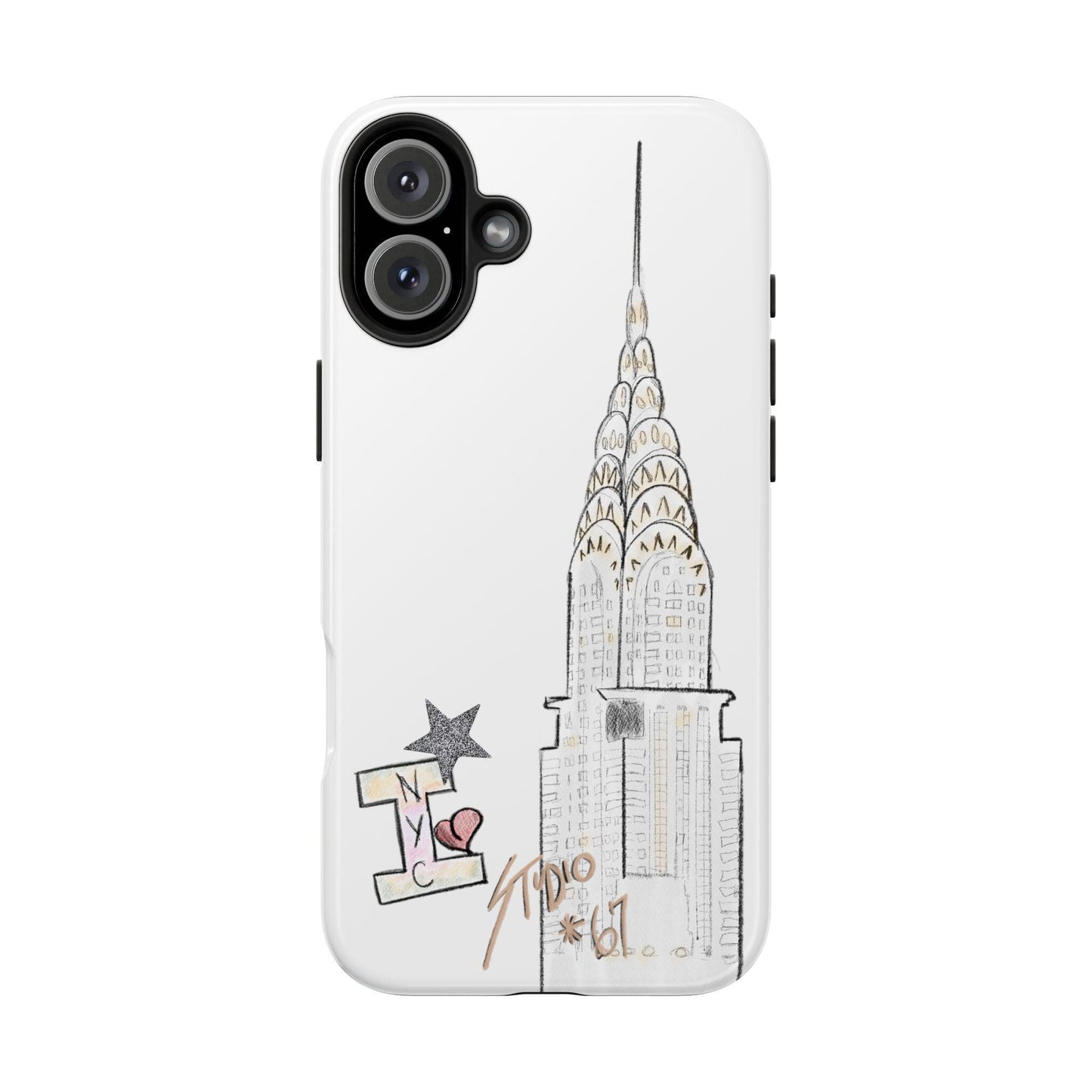 New York City Girl Aesthetic Artistic Phone Case