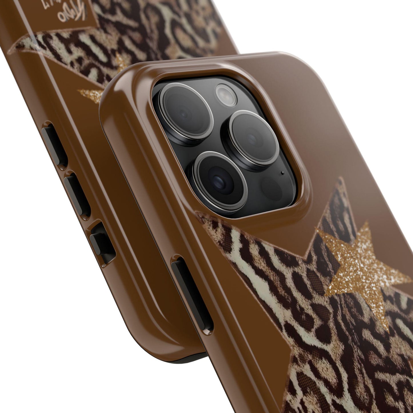 Mocha Cheetah STARGIRL Aesthetic Phone Case