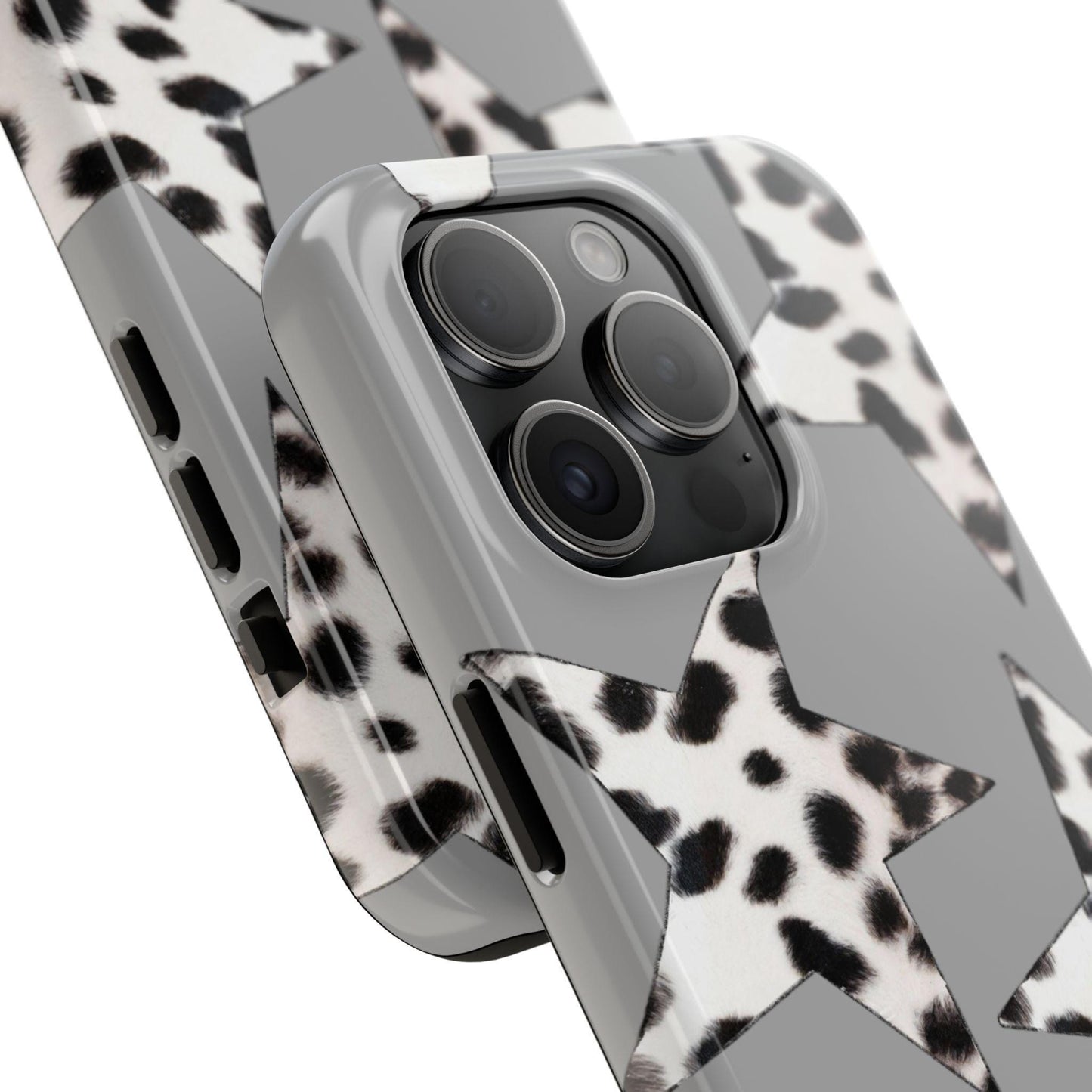 Snow Leopard Star Girl Aesthetic Phone Case