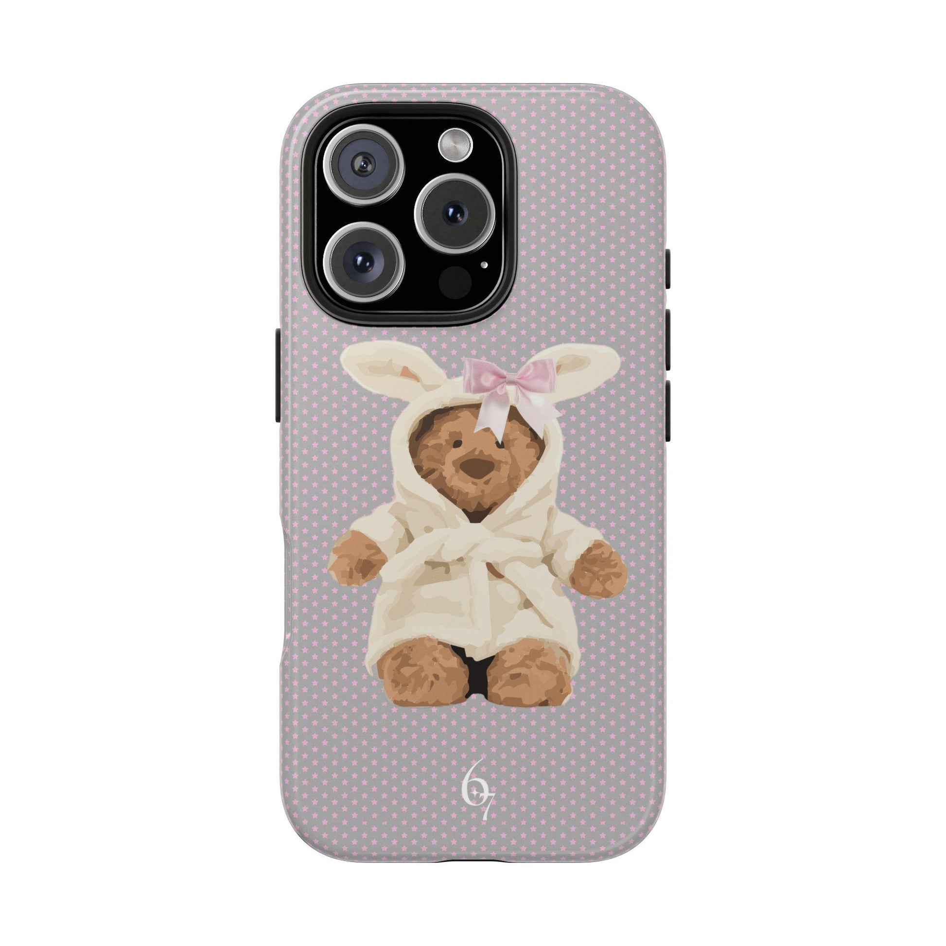 Clean Girl Bear Cute Aesthetic Phone Case