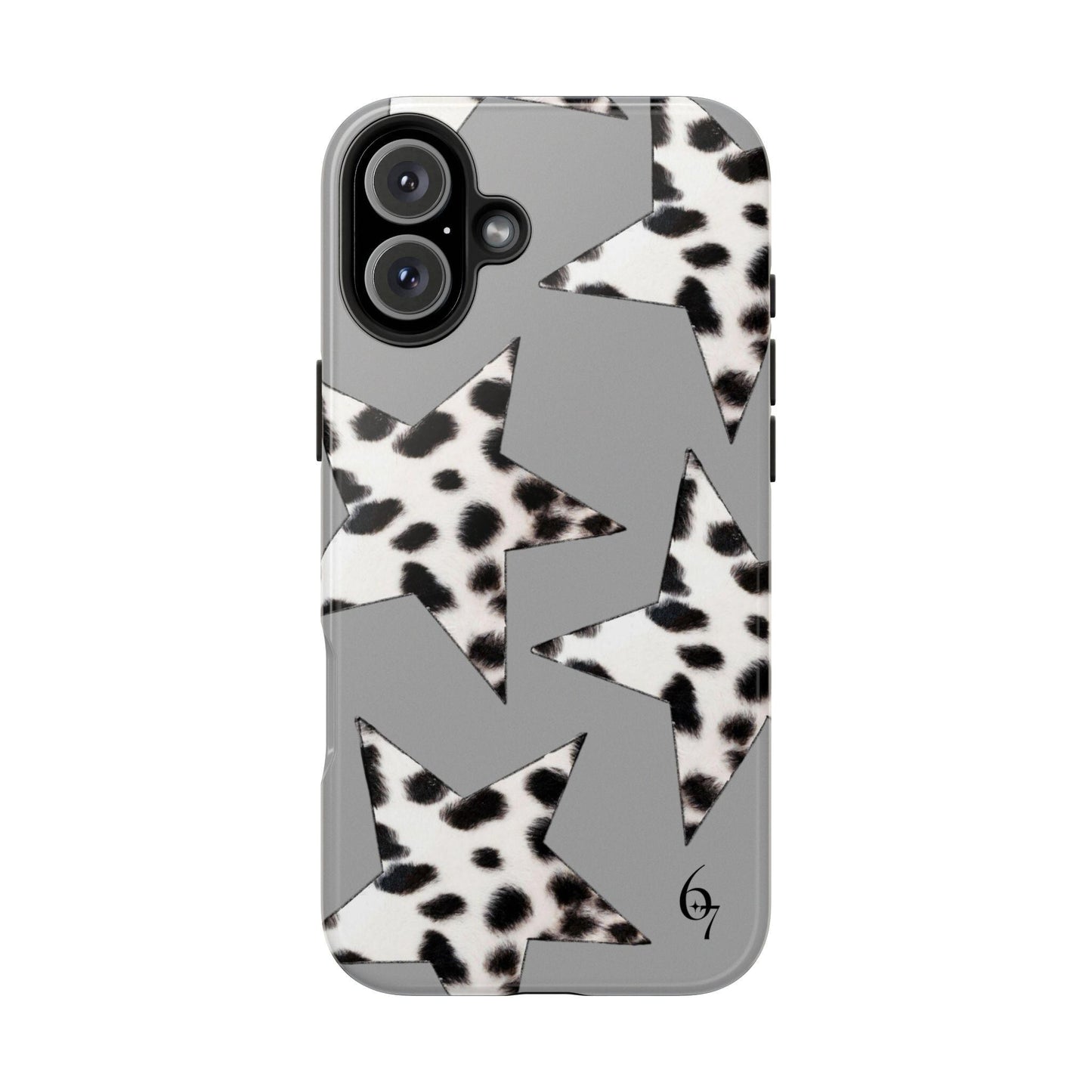 Snow Leopard Star Girl Aesthetic Phone Case