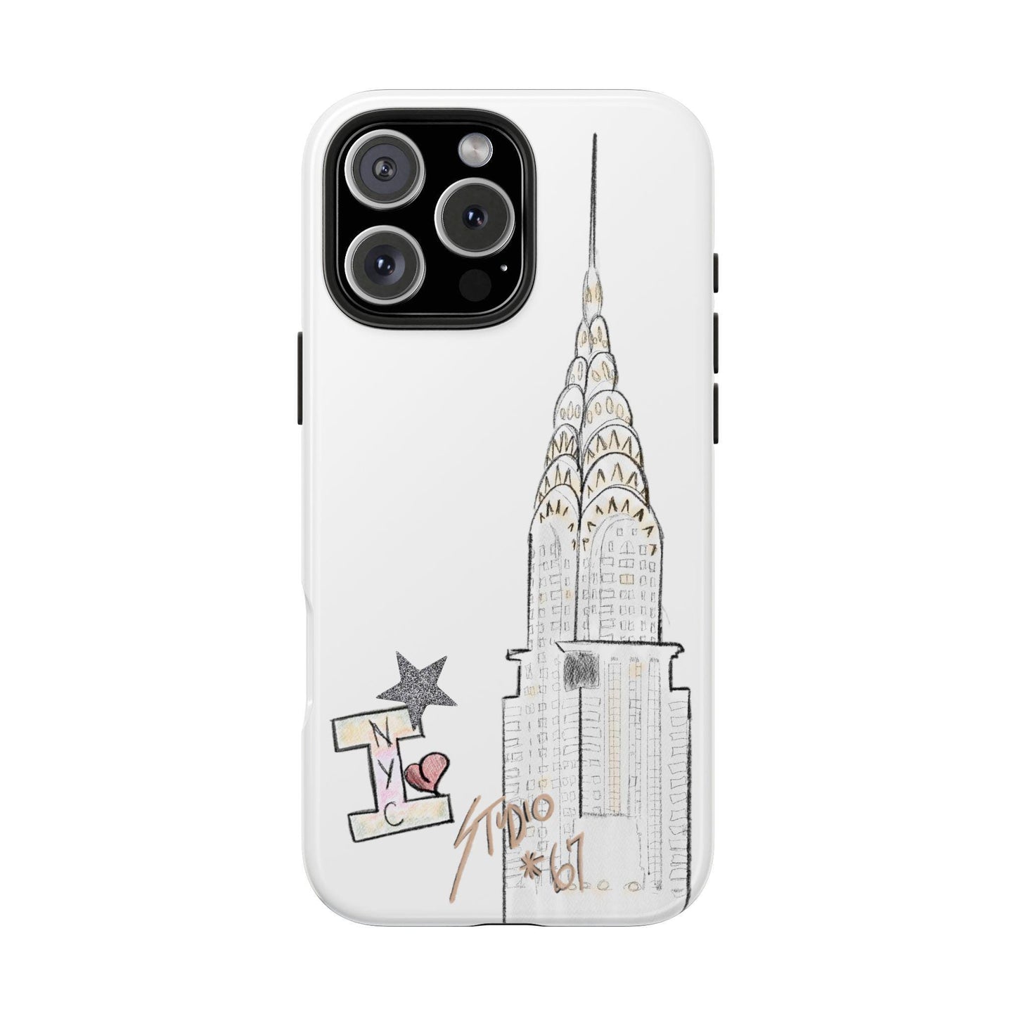 New York City Girl Aesthetic Artistic Phone Case