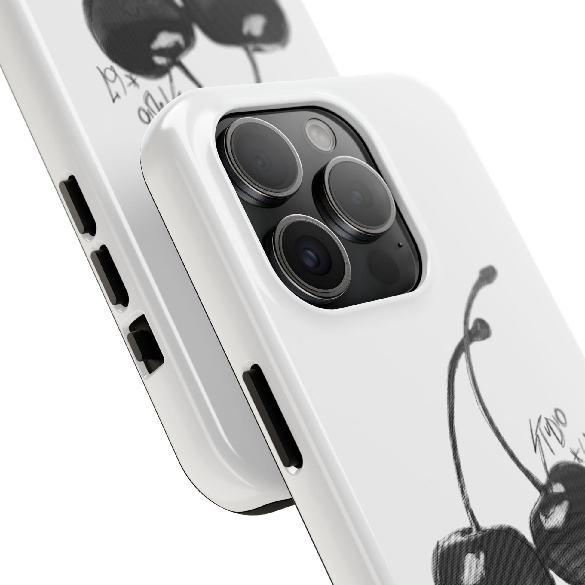 Cherry Print Luxury Aesthetic Phone Case