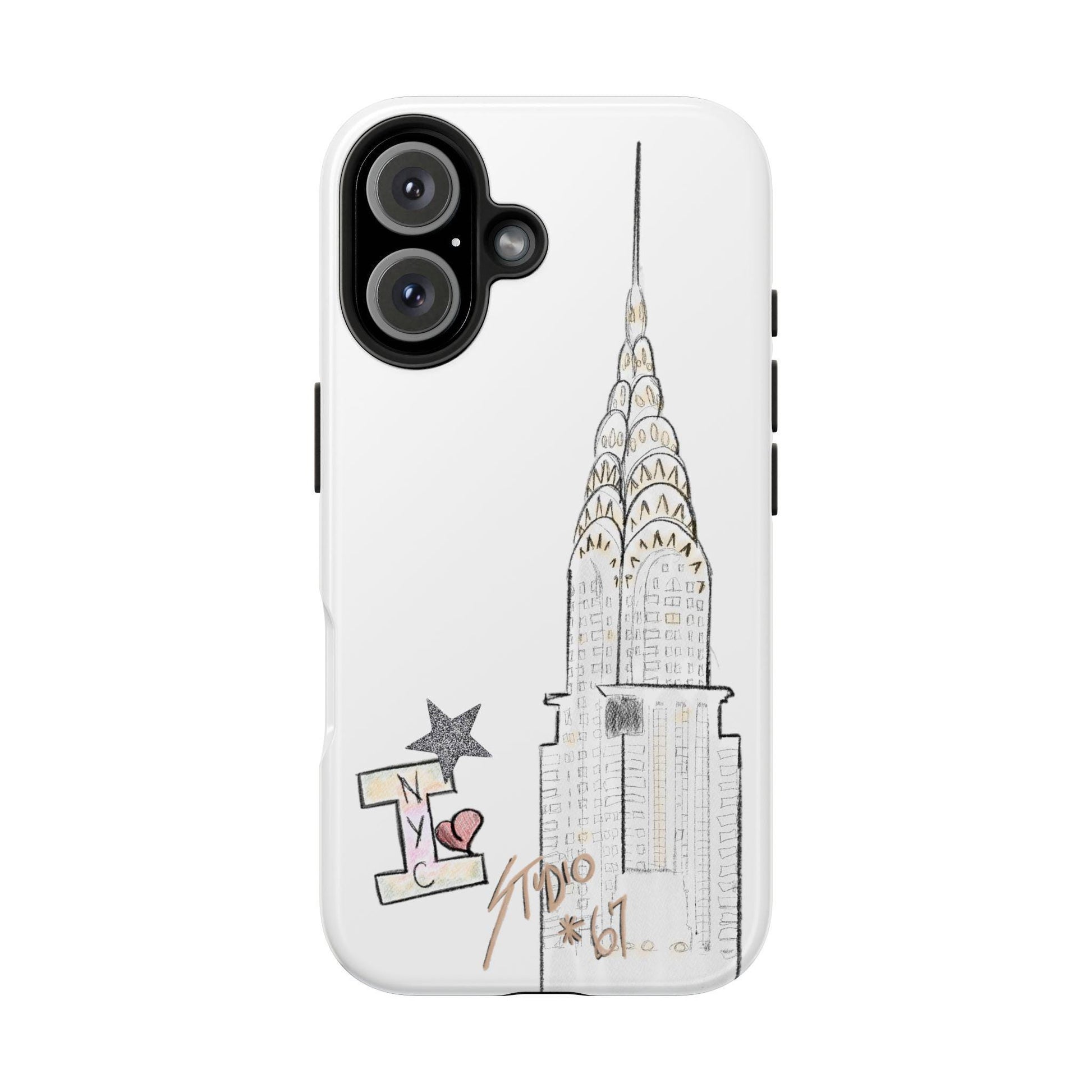New York City Girl Aesthetic Artistic Phone Case