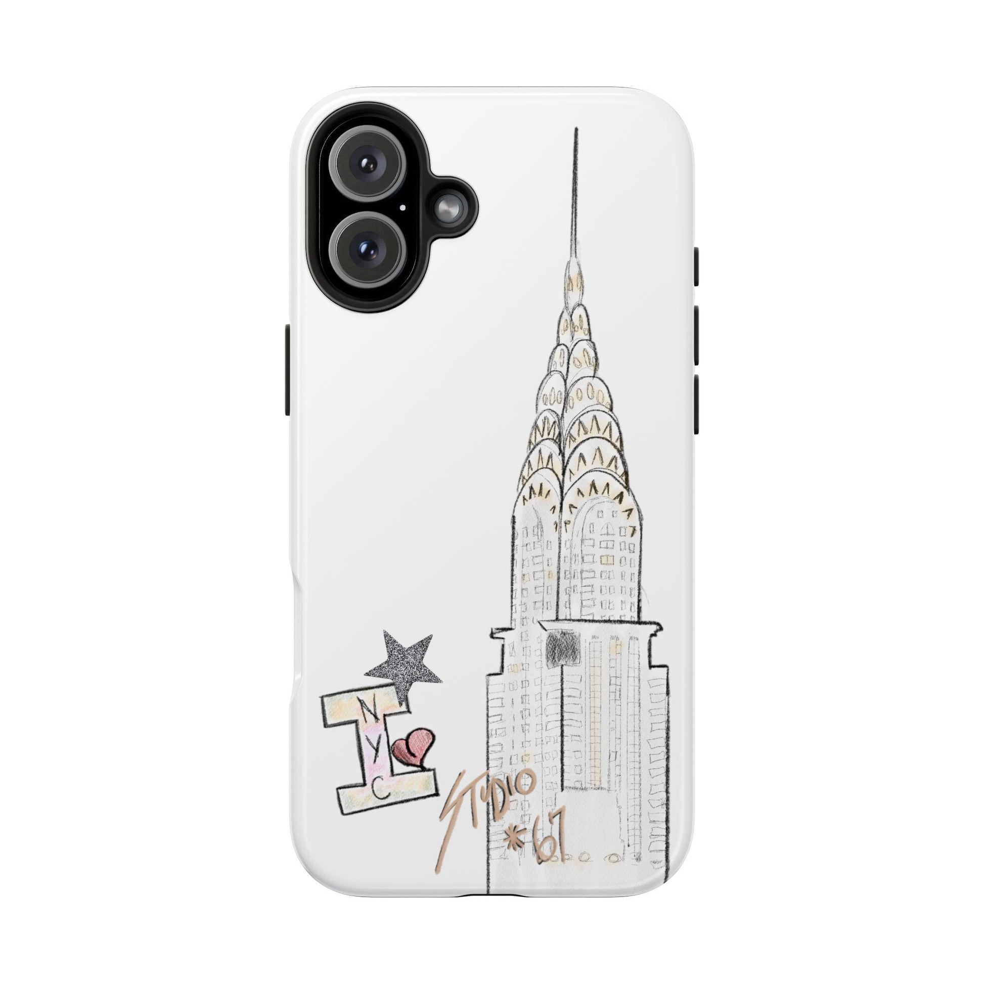 New York City Girl Aesthetic Artistic Phone Case