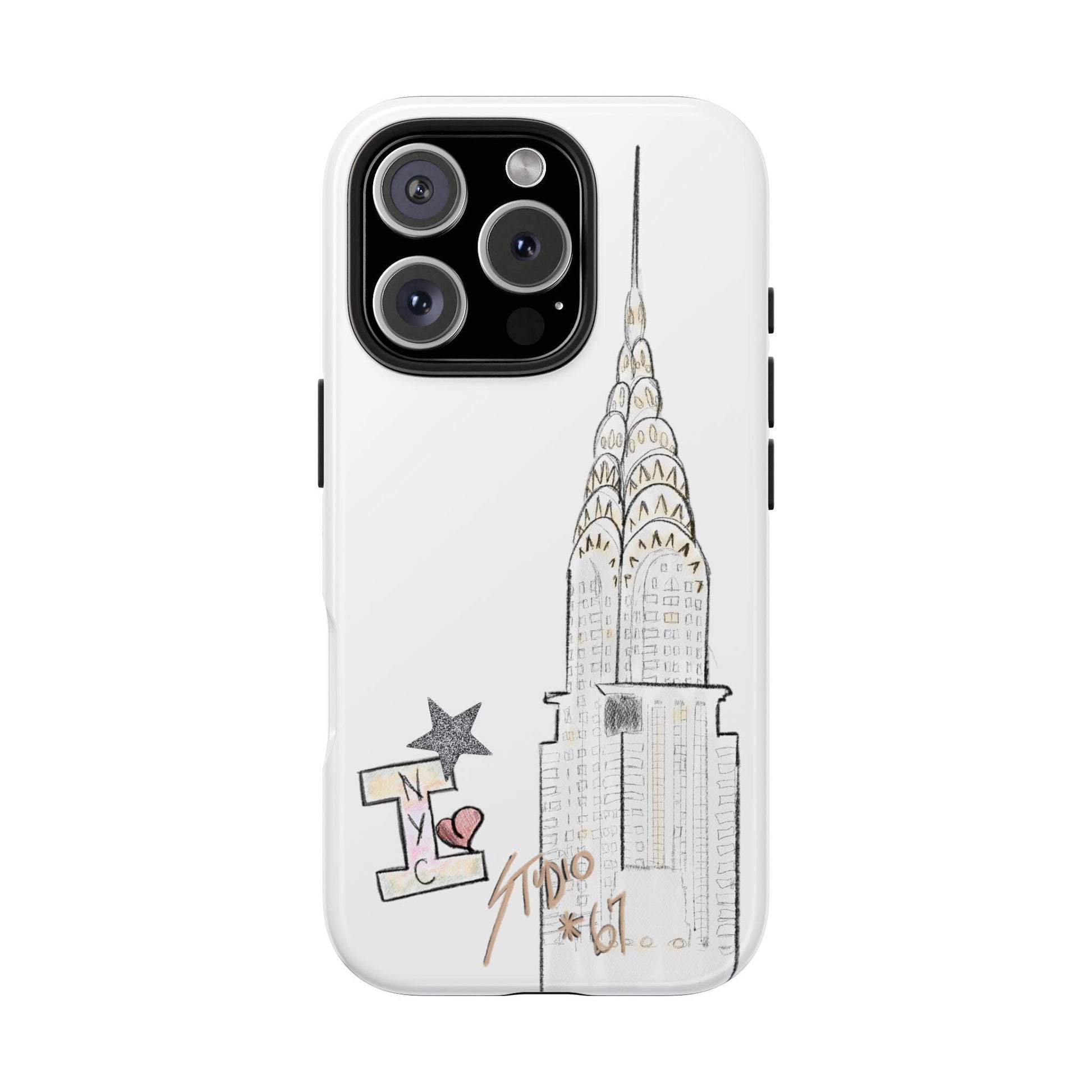 New York City Girl Aesthetic Artistic Phone Case