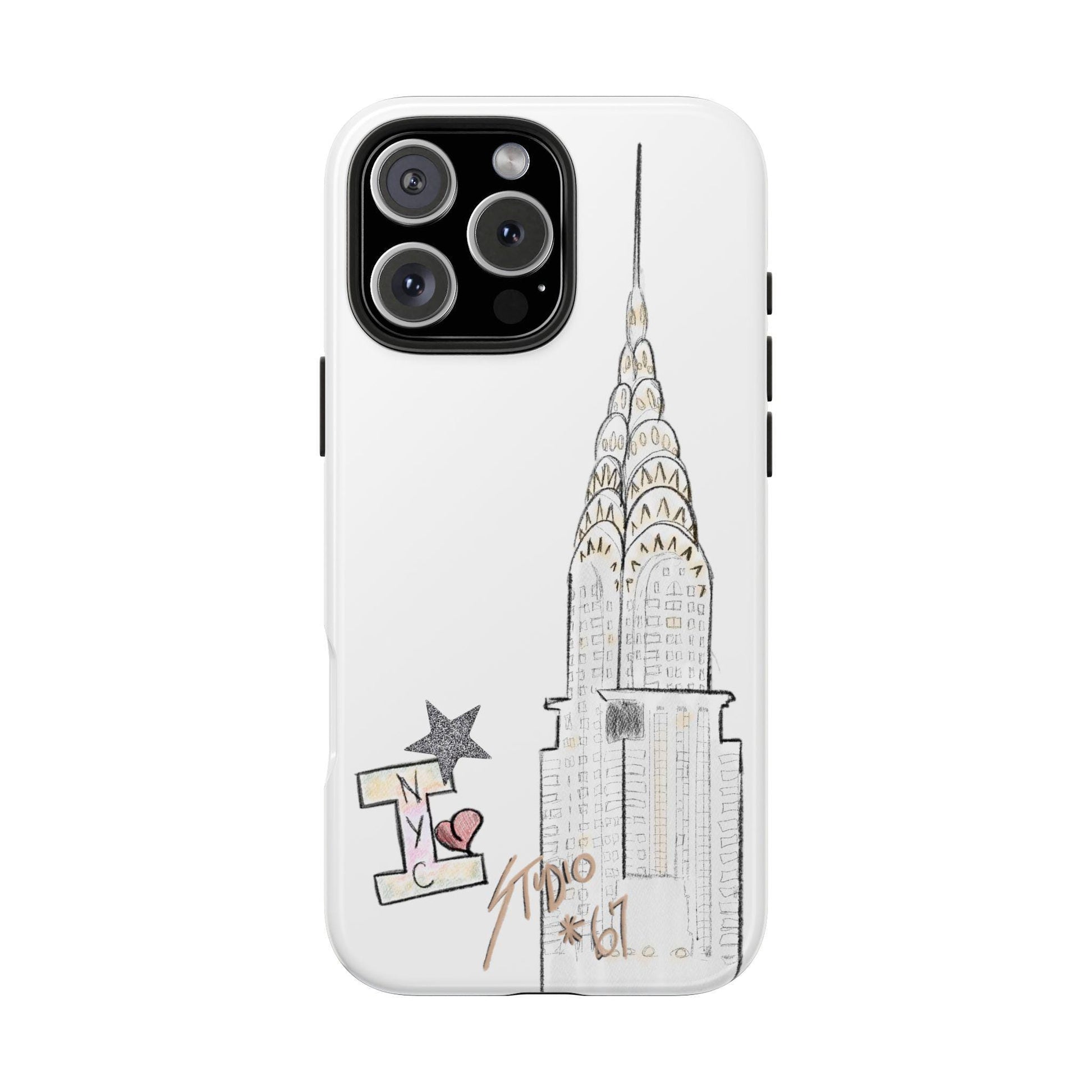 New York City Girl Aesthetic Artistic Phone Case